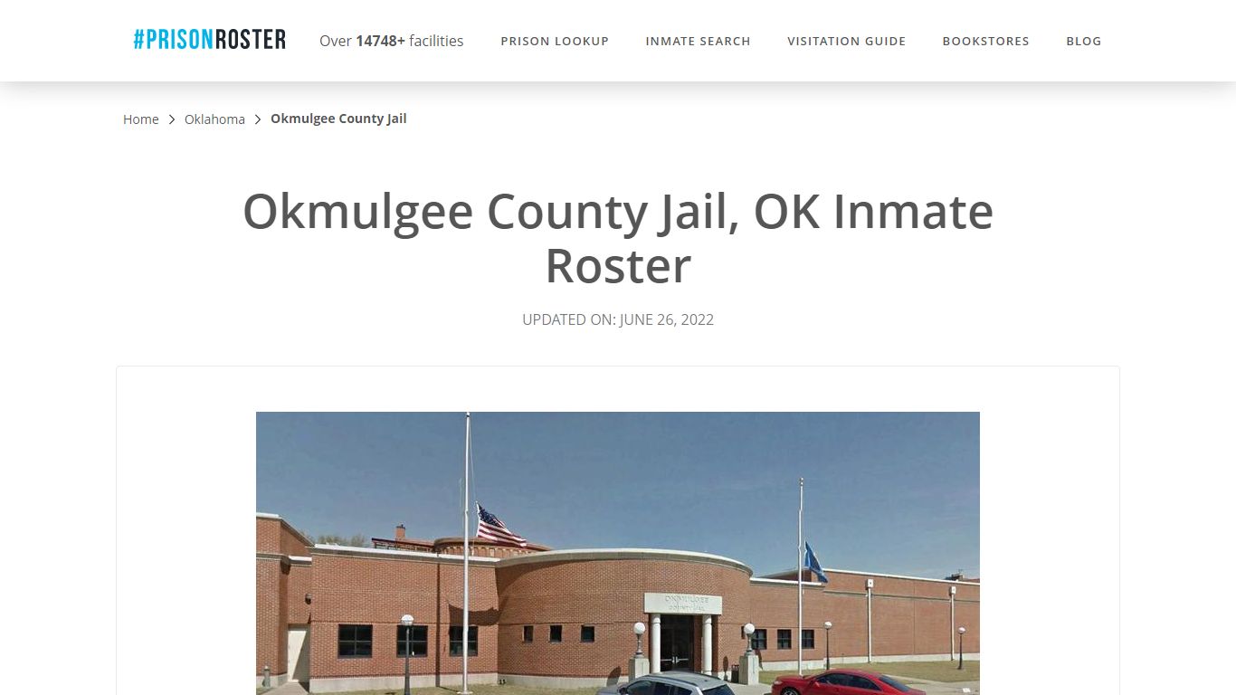 Okmulgee County Jail, OK Inmate Roster
